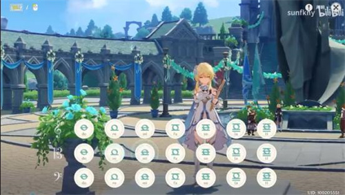 原神琴谱勾指起誓，及按键顺序对照