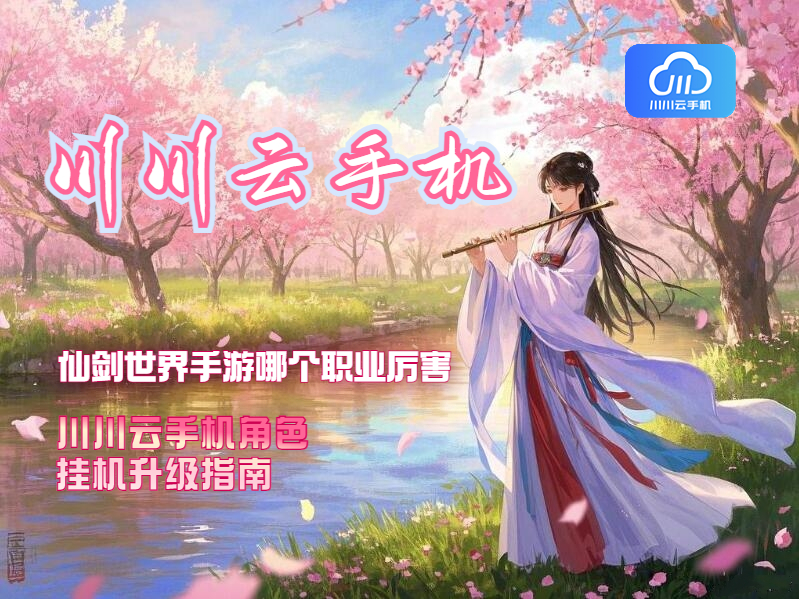 仙剑世界手游哪个职业厉害？川川云手机角色挂机升级指南