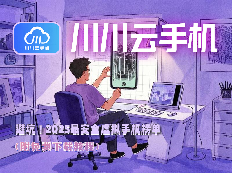 避坑！2025最安全虚拟手机榜单（附免费下载教程）