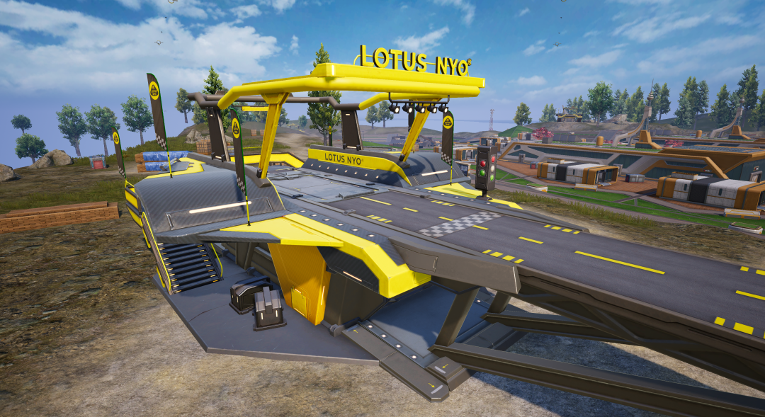 和平精英路特斯动力赛道在哪里 贴地倒挂飞行玩法介绍