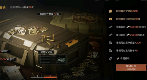 暗区突围杂物箱是永久的吗2