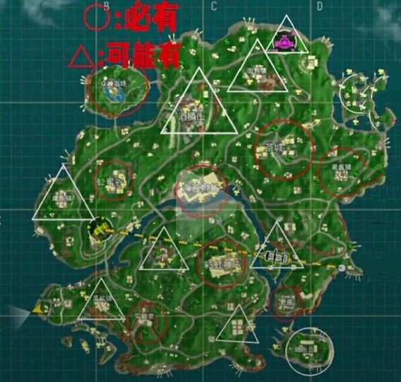 彩虹岛信号枪刷新点