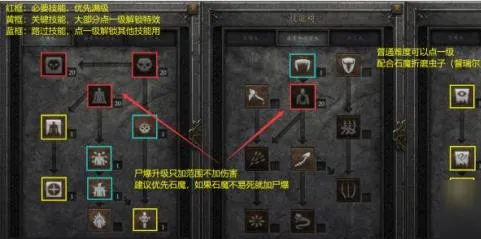 暗黑破坏神不朽死灵法师最强技能刷图加点攻略 巅峰加点推荐