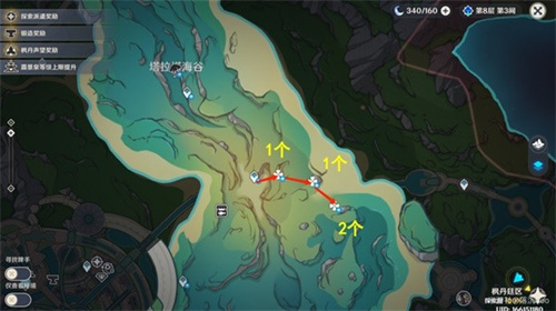 原神湖光铃兰采集路线推荐5 原神湖光铃兰采集路线推荐5