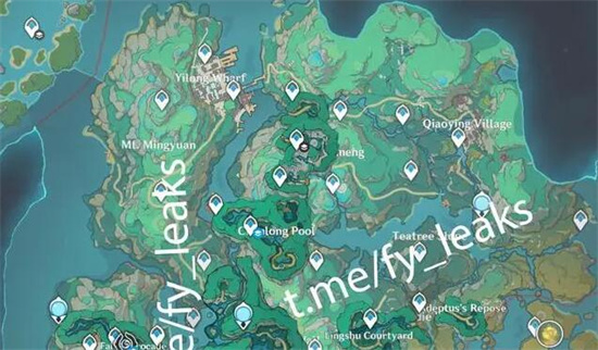 原神沉玉谷实机地图曝光1 原神沉玉谷实机地图曝光1